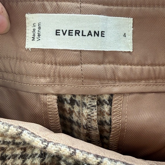 Everlane The Draper Women's Wool High Rise Wide Leg Trouser Pants - Picture 3 of 4